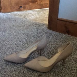 Nine West nude pointy pump 8.5